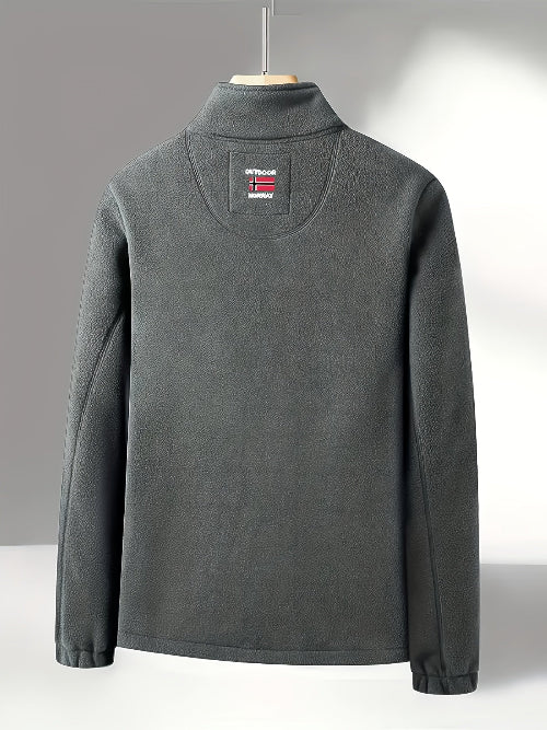 Men's Outdoor Fleece Jacket for Cooler Days