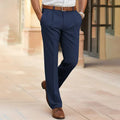 Men's Pleated Trousers for Smart Casual Wear