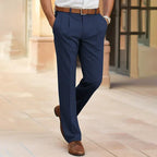 Men's Pleated Trousers for Smart Casual Wear