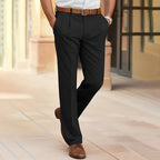 Men's Pleated Trousers for Smart Casual Wear