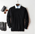 Men's Pullover Sweater for Refined Seasonal Wear