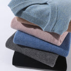 Men's Pullover Sweater for Refined Seasonal Wear