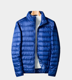 Men's Quilted Jacket for Autumn Winter Outdoor Wear