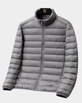 Men's Quilted Puffer Jacket for Autumn Winter Days