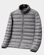 Men's Quilted Puffer Jacket for Autumn Winter Days