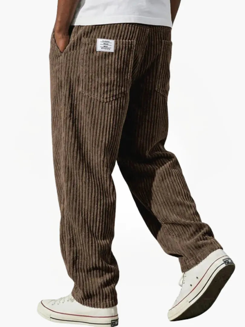 Men's Relaxed Trousers for Leisure and Everyday Wear