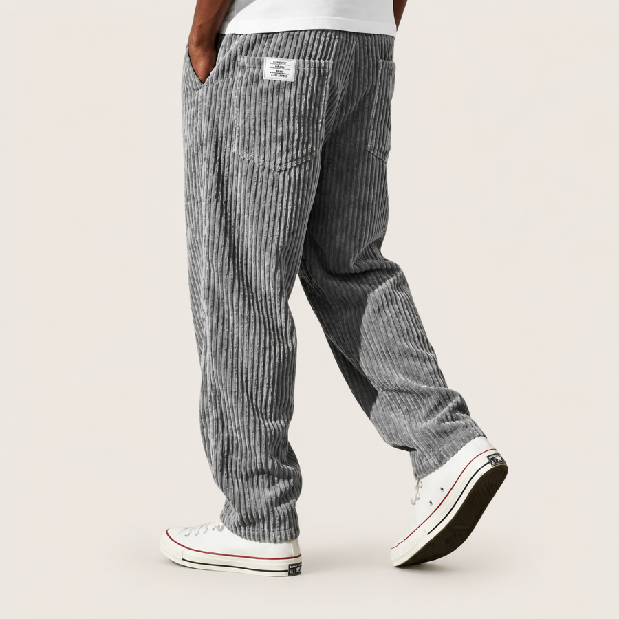 Men's Relaxed Trousers for Leisure and Everyday Wear