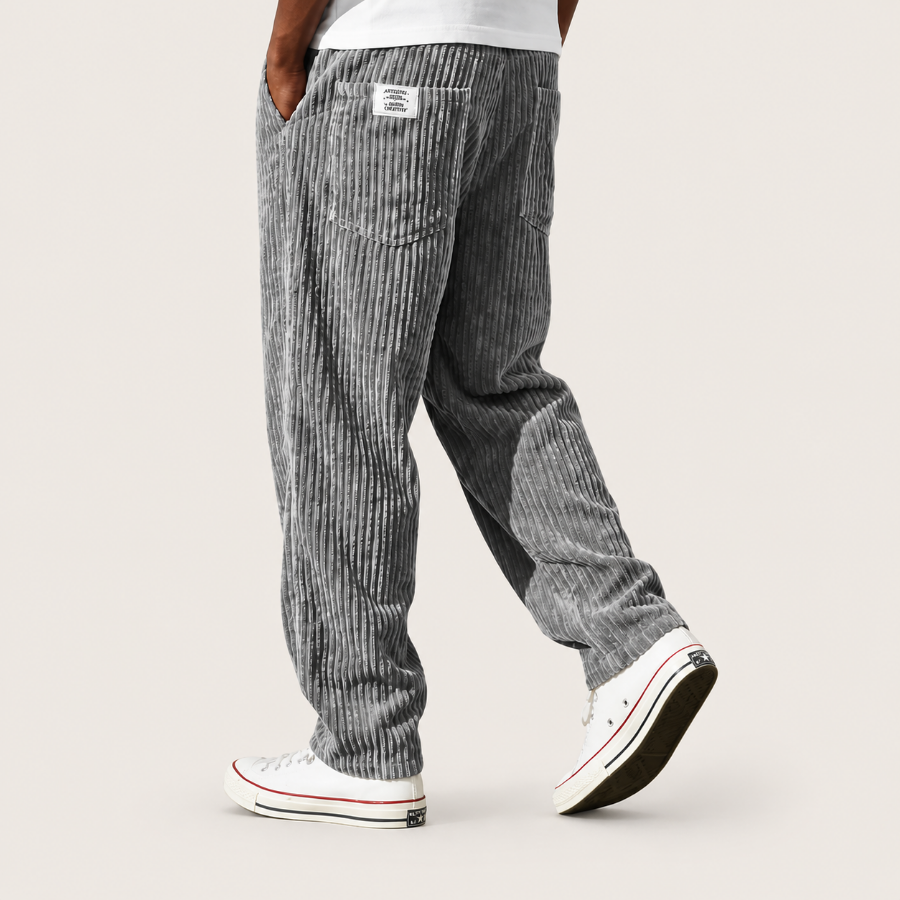 Men's Relaxed Trousers for Leisure and Everyday Wear
