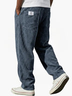 Men's Relaxed Trousers for Leisure and Everyday Wear