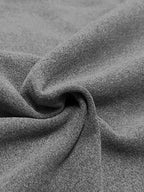 Men's Ribbed Asymmetric Turtleneck Sweater