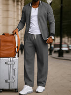Men's Smart Casual Two-Piece Set