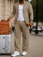 Men's Smart Casual Two-Piece Set