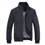 Men's Stand Collar Jacket for Everyday Seasonal Wear