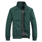 Men's Stand Collar Jacket for Everyday Seasonal Wear