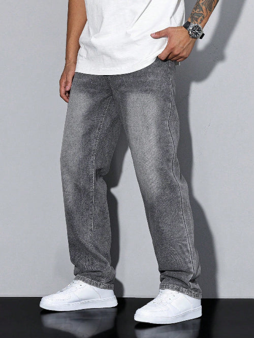 Men's Straight Leg Jeans for Everyday Wear