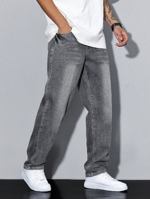 Men's Straight Leg Jeans for Everyday Wear