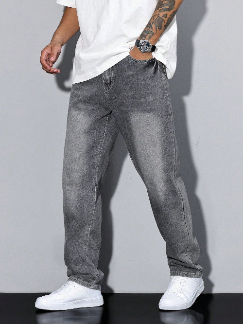 Men's Straight Leg Jeans for Everyday Wear
