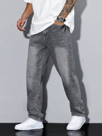 Men's Straight Leg Jeans for Everyday Wear