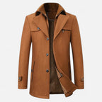 Men's Structured Jacket for Cooler Autumn Winter Days