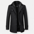 Men's Structured Jacket for Cooler Autumn Winter Days