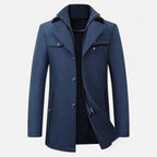 Men's Structured Jacket for Cooler Autumn Winter Days