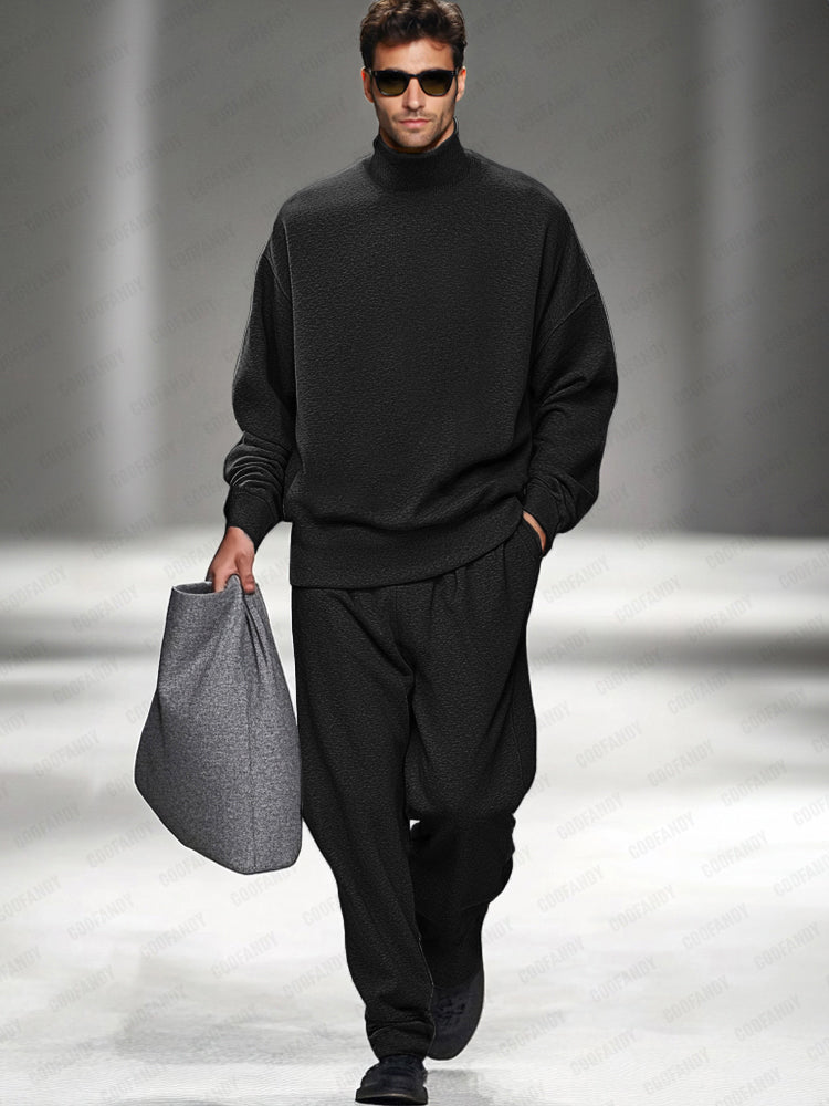 Men's Turtleneck Loungewear Set