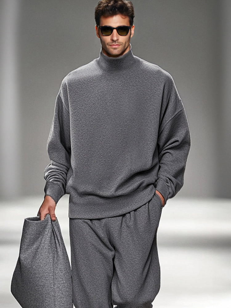 Men's Turtleneck Loungewear Set