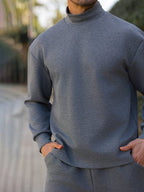 Men's Turtleneck Loungewear Set