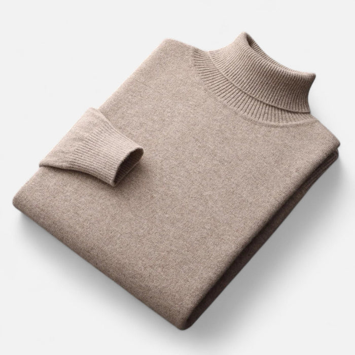 Men's Turtleneck Sweater for Autumn Winter Styling