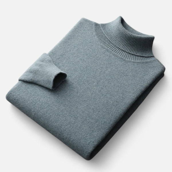 Men's Turtleneck Sweater for Autumn Winter Styling