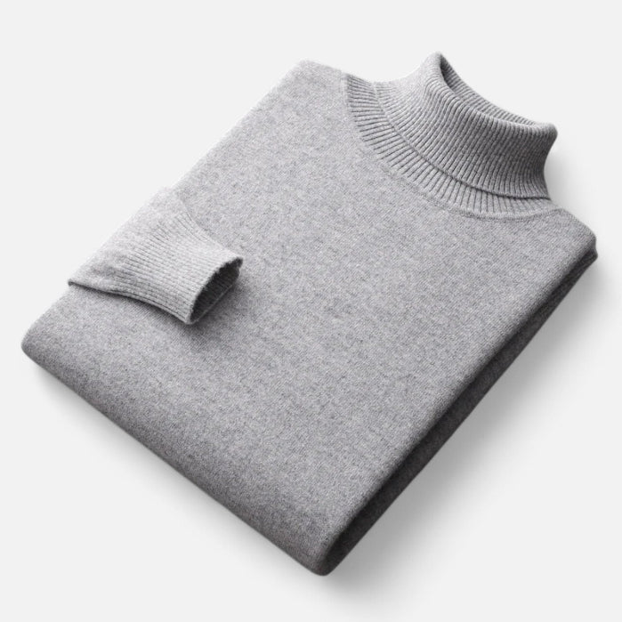Men's Turtleneck Sweater for Autumn Winter Styling