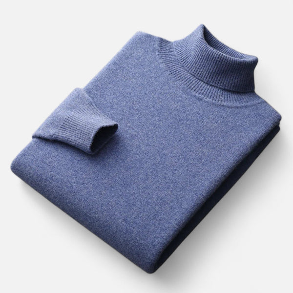 Men's Turtleneck Sweater for Autumn Winter Styling