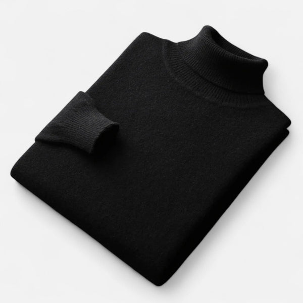 Men's Turtleneck Sweater for Autumn Winter Styling