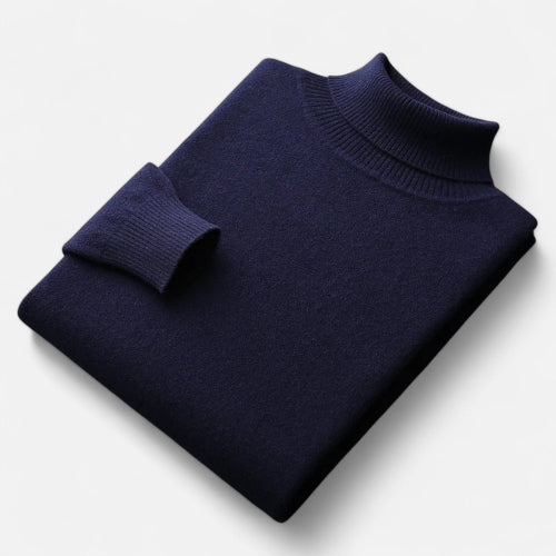 Men's Turtleneck Sweater for Autumn Winter Styling