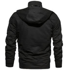 Men's Utility Field Jacket for Autumn Winter Outdoor Wear