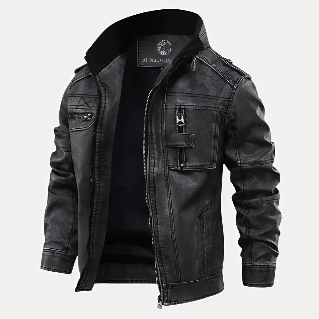 Men's Utility Jacket for Autumn Winter Layering