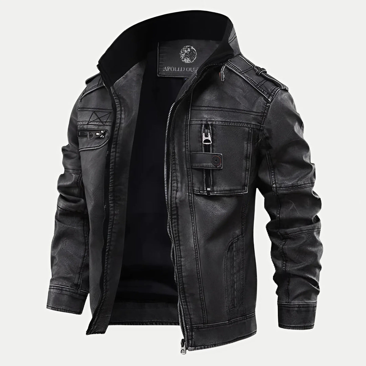 Men's Utility Jacket for Autumn Winter Layering