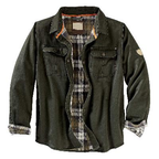 Men's Utility Jacket for Autumn Winter Layering