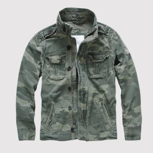 Men's Utility Jacket for Seasonal Outdoor Wear