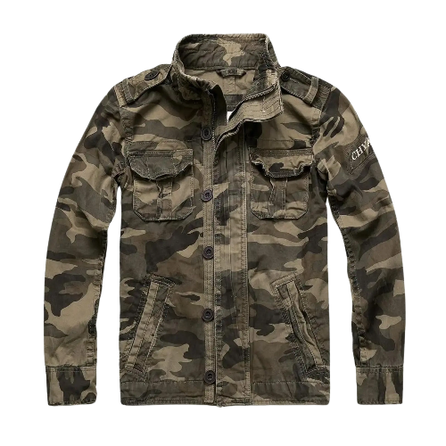 Men's Utility Jacket for Seasonal Outdoor Wear