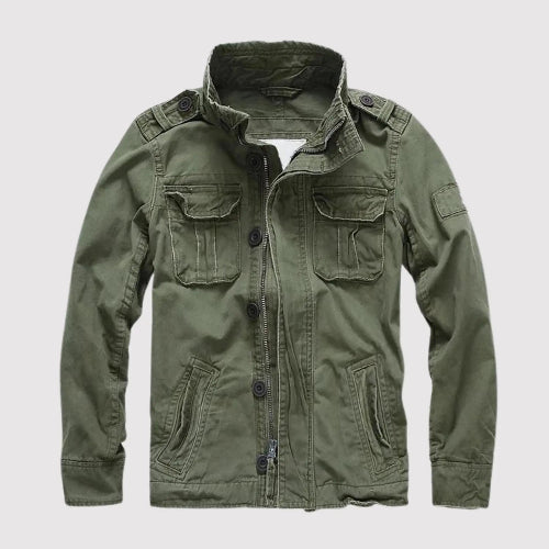 Men's Utility Jacket for Seasonal Outdoor Wear