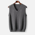 Men's V-Neck Sweater Vest for Cooler Days