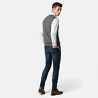 Men's V-Neck Sweater Vest for Cooler Days
