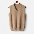Men's V-Neck Sweater Vest for Cooler Days