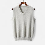 Men's V-Neck Sweater Vest for Cooler Days