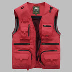 Men's Vest with Many Pockets Outdoor