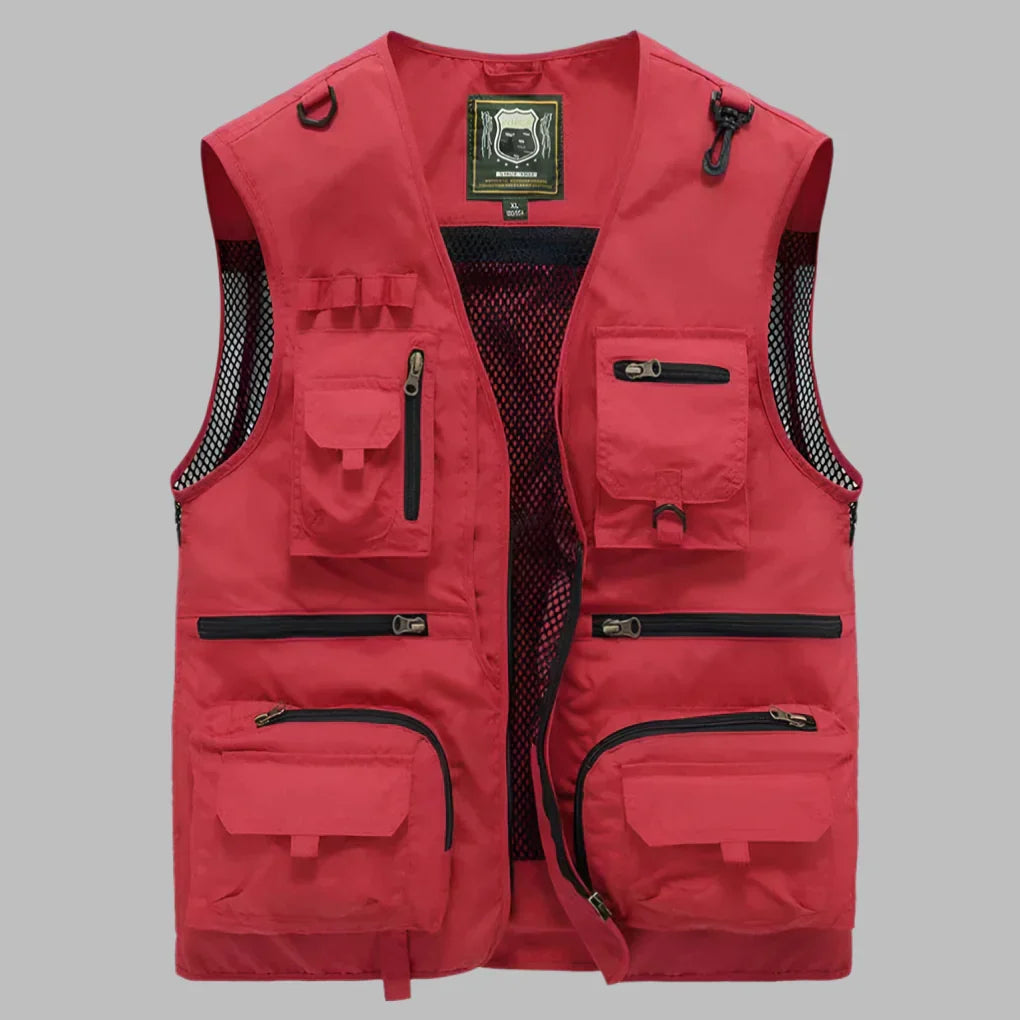 Men's Vest with Many Pockets Outdoor
