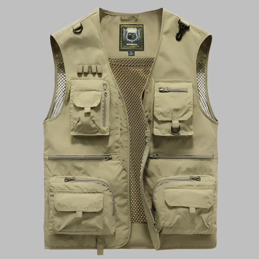 Men's Vest with Many Pockets Outdoor