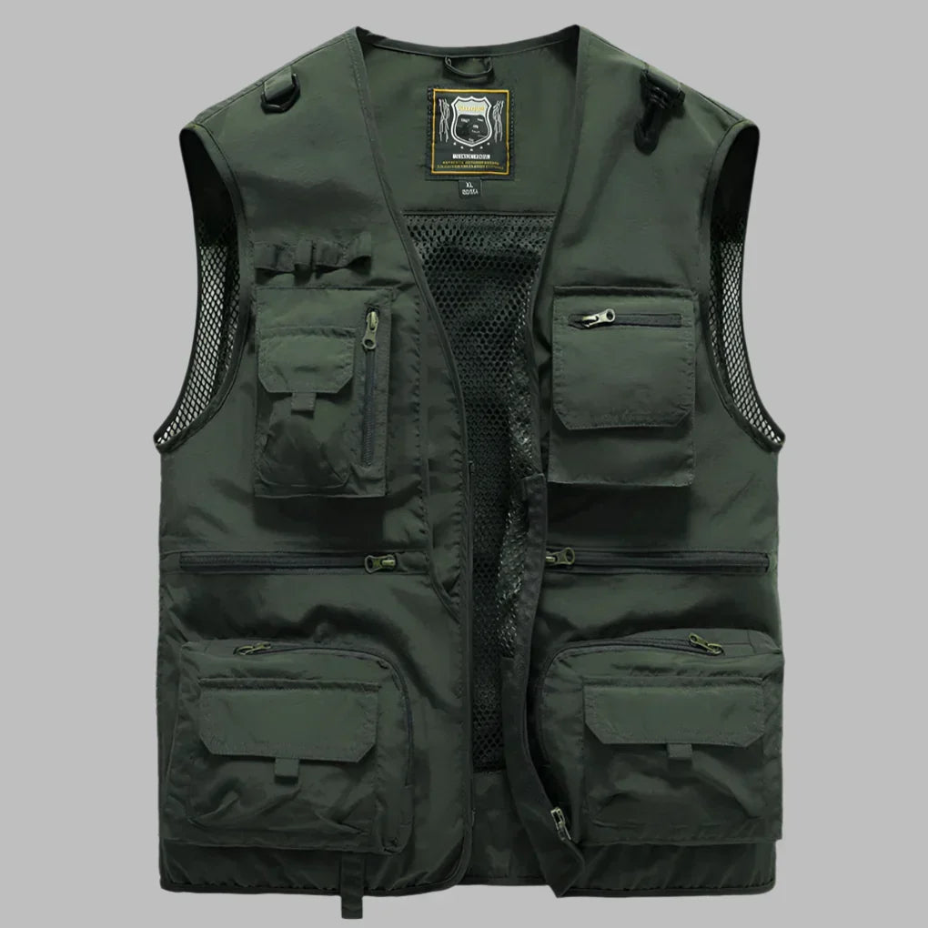 Men's Vest with Many Pockets Outdoor