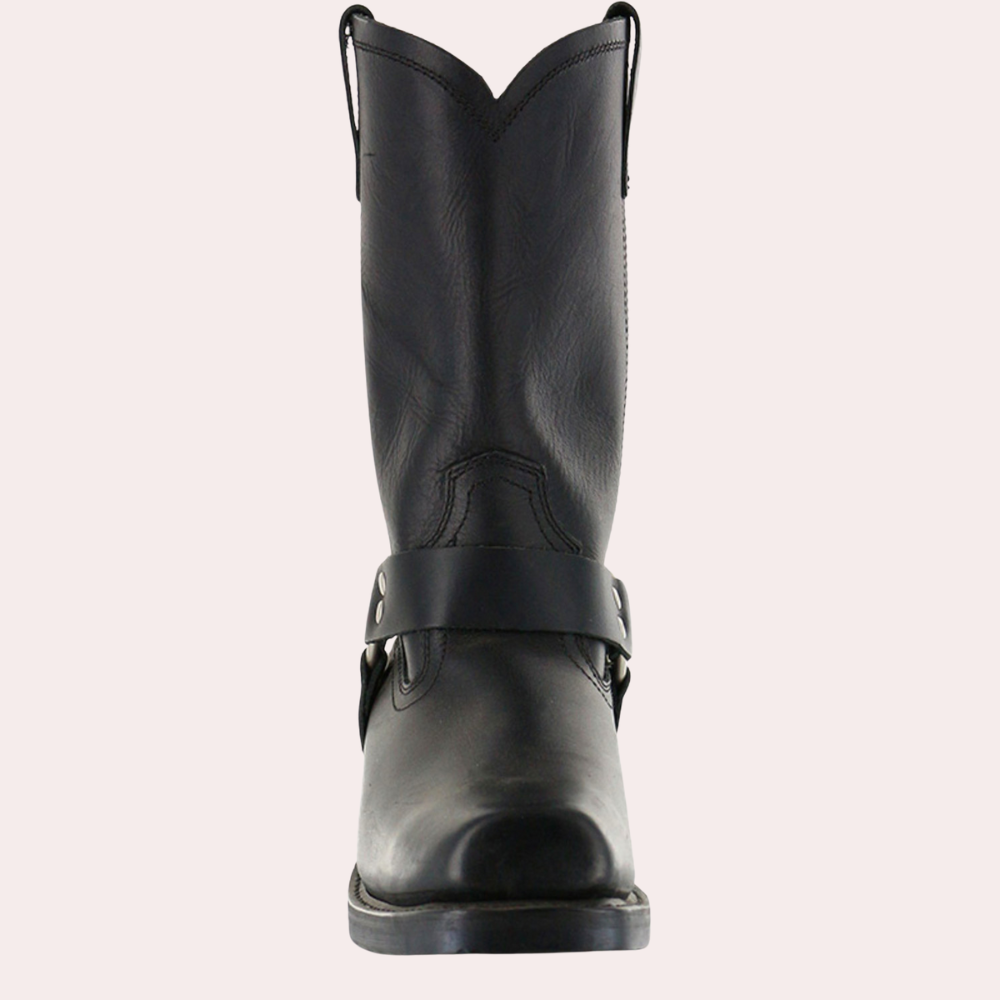 Men's Western Boots for Autumn Winter Outdoor Wear